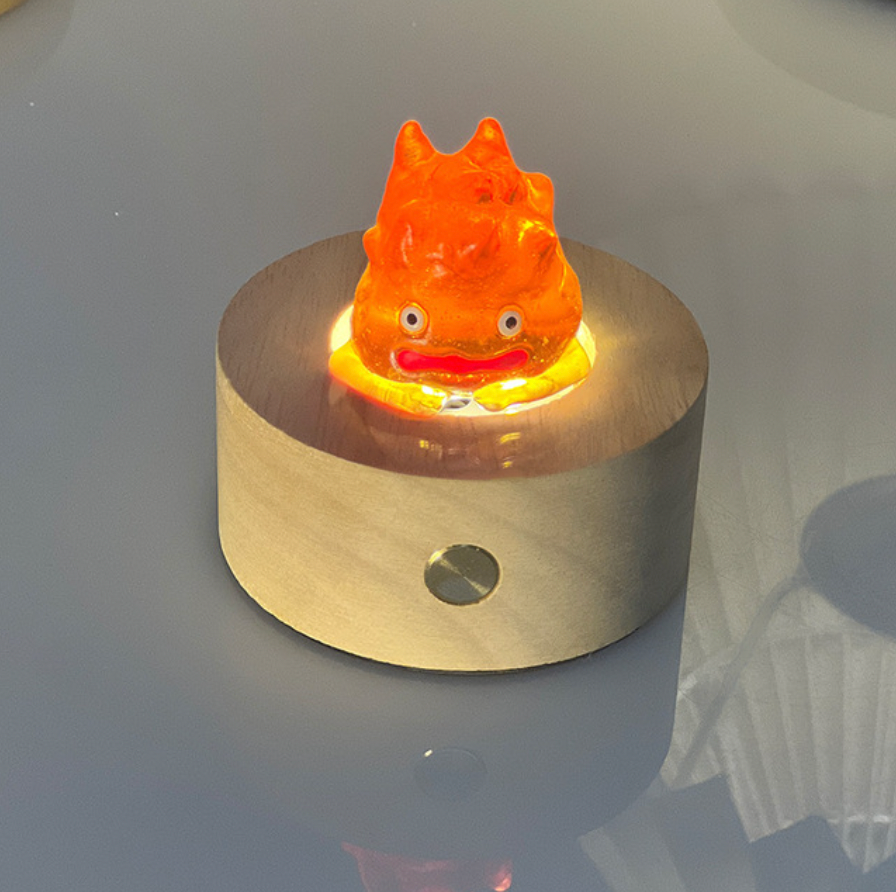 Howl's Moving Castle Calcifer Table Lamps