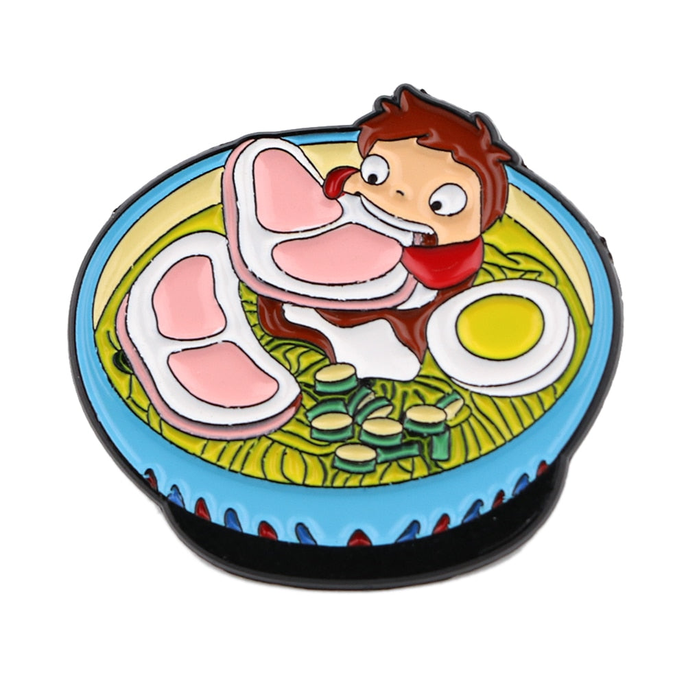 Studio Ghibli Enamel Pins