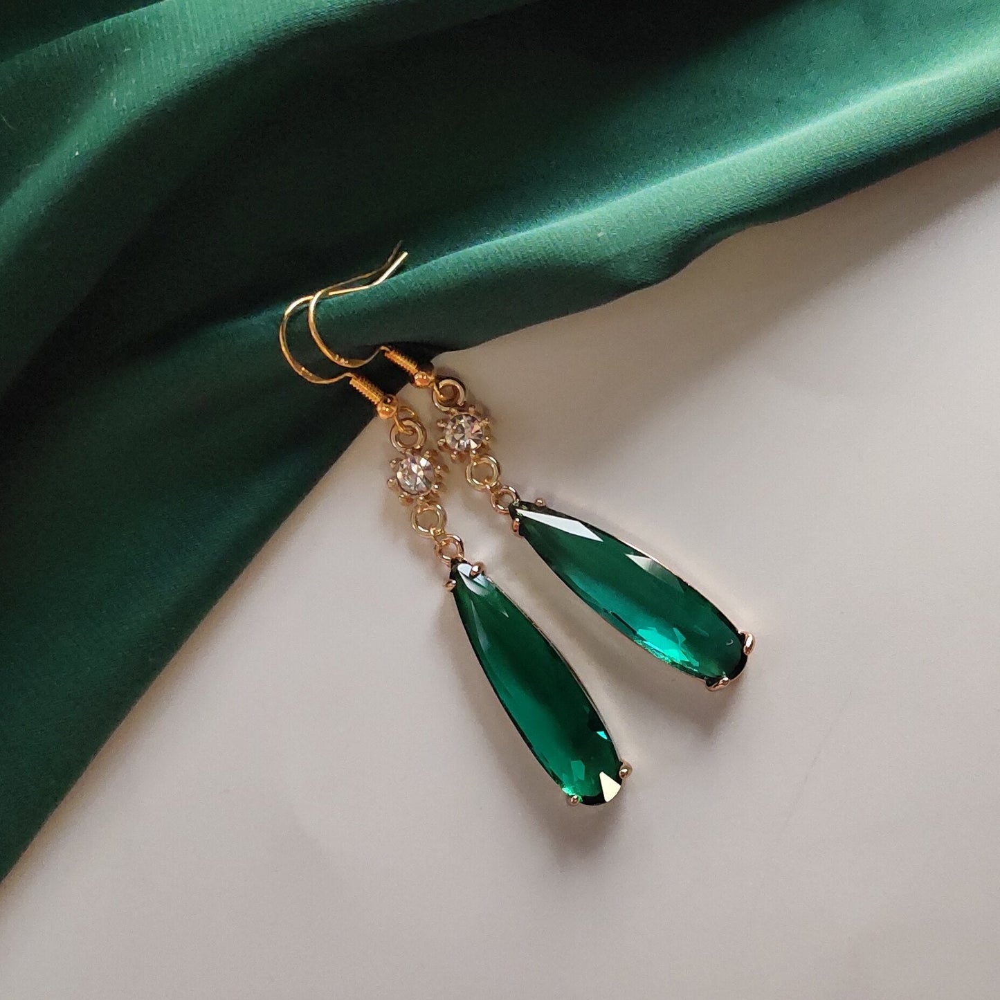 Howl's Tourmaline Crystal Earrings