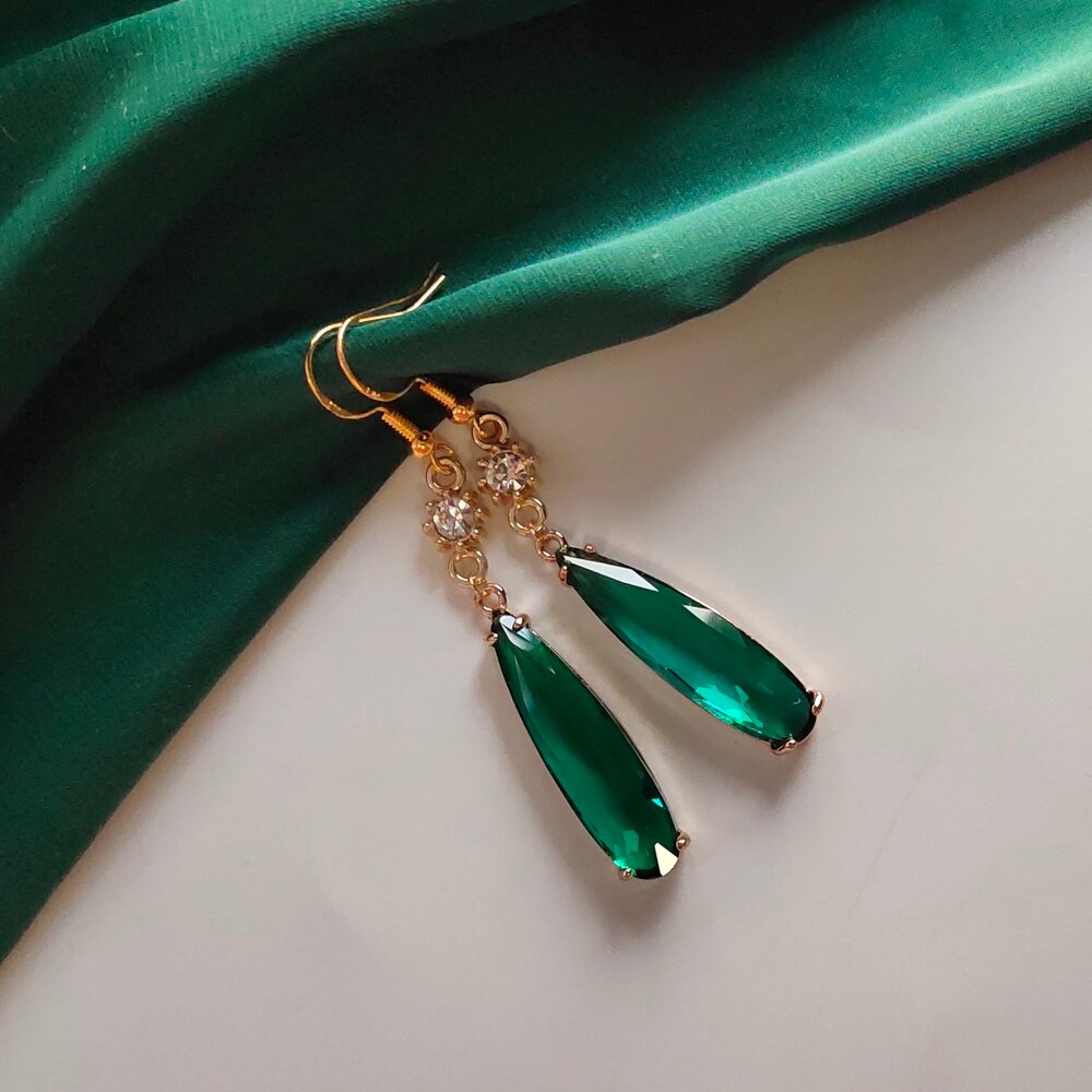 Howl's Tourmaline Crystal Earrings