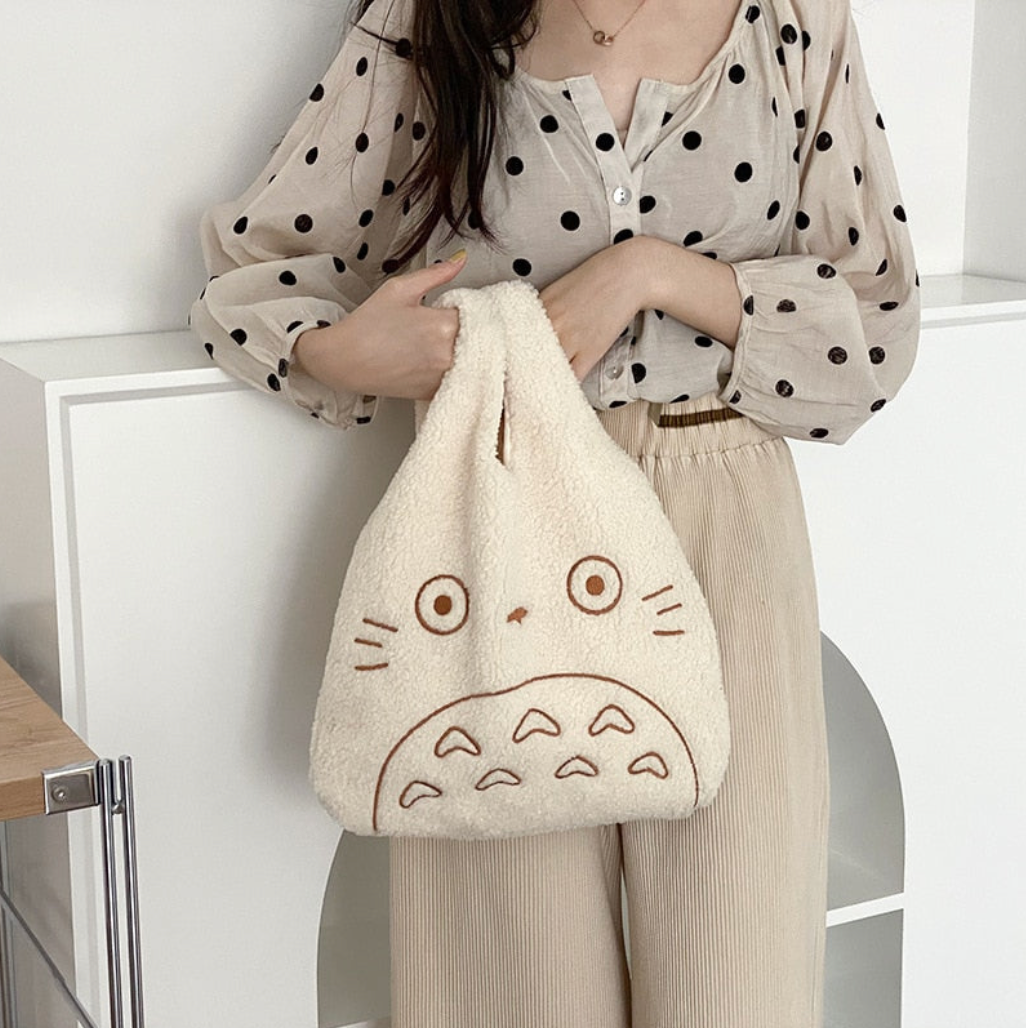 My Neighbour Totoro Embroidery Handbag