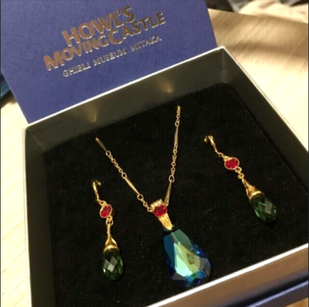 Howl's Moving Castle Swarovski Jewellery Set (Limited Edition)