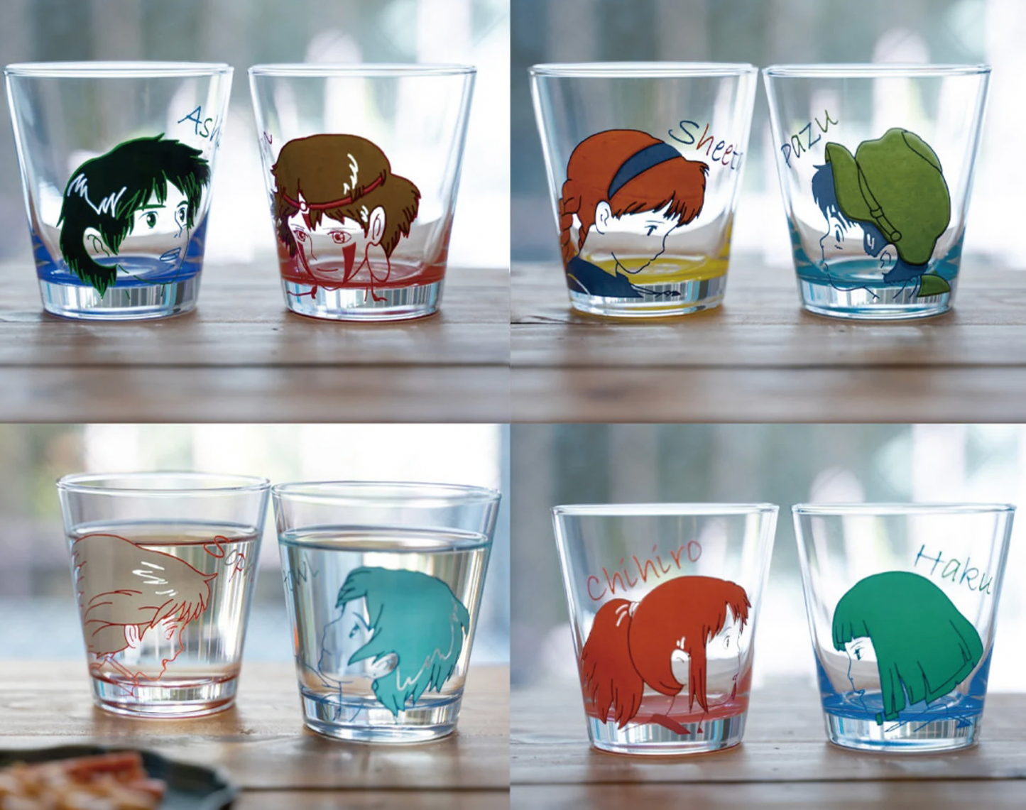 Studio Ghibli Glass Sets
