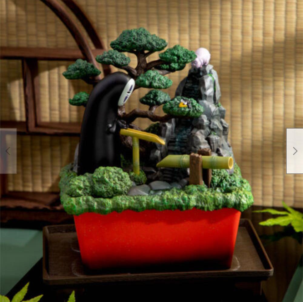 Studio Ghibli Water Bonsai Statues
