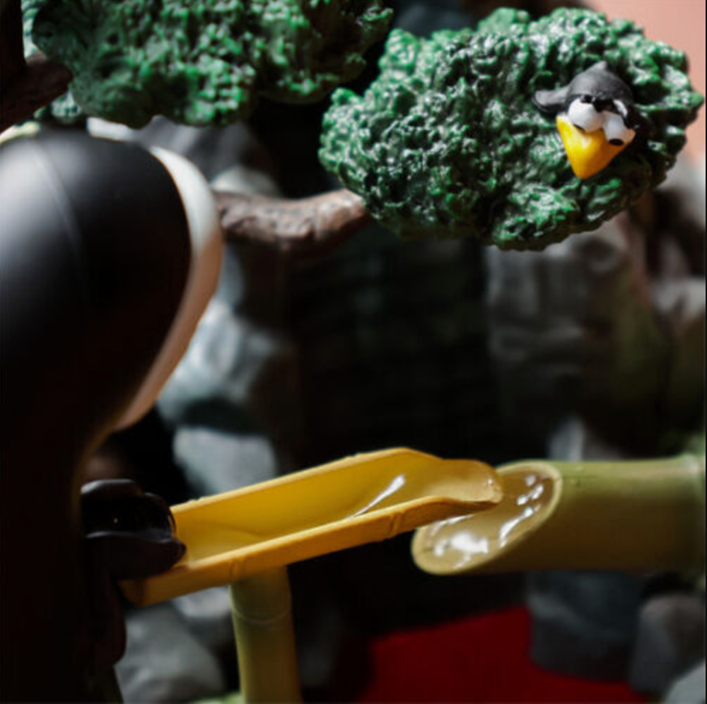 Studio Ghibli Water Bonsai Statues