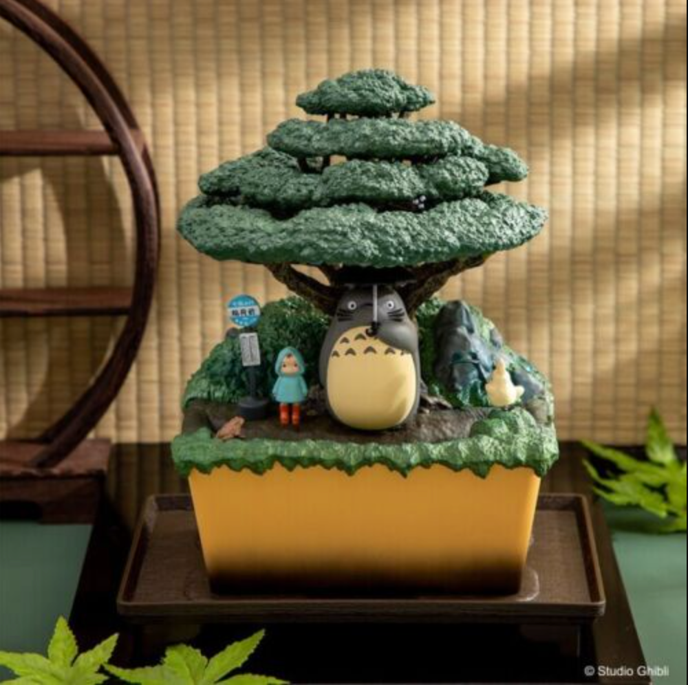 Studio Ghibli Water Bonsai Statues