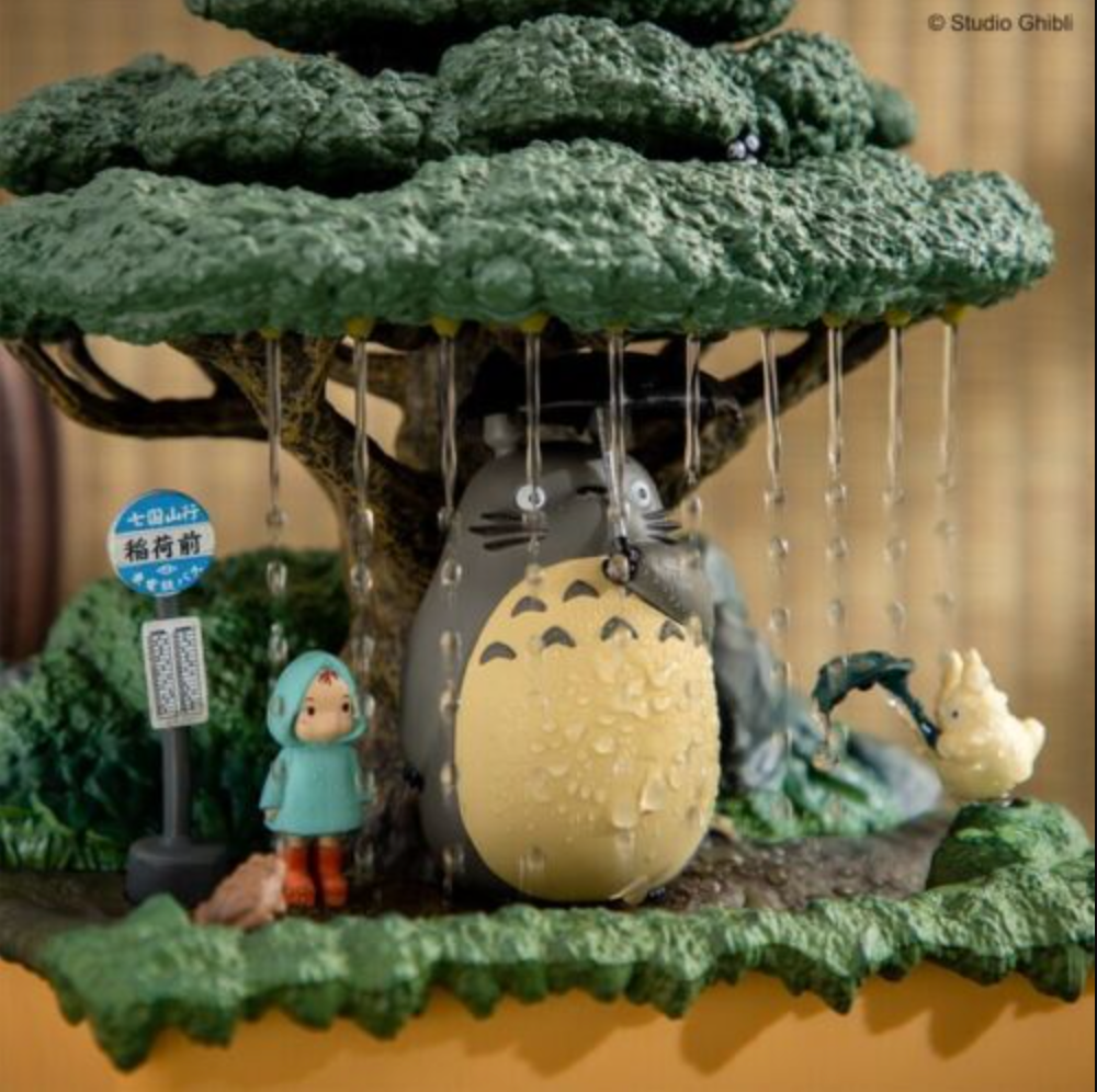 Studio Ghibli Water Bonsai Statues