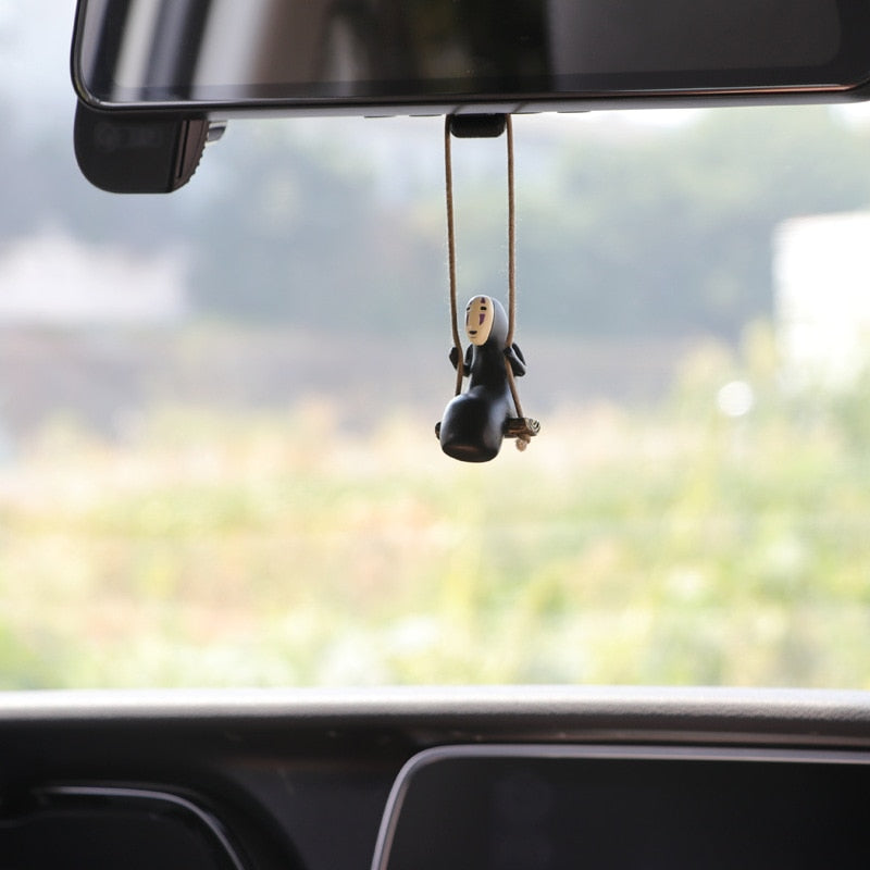 No-Face Man Car Accessory