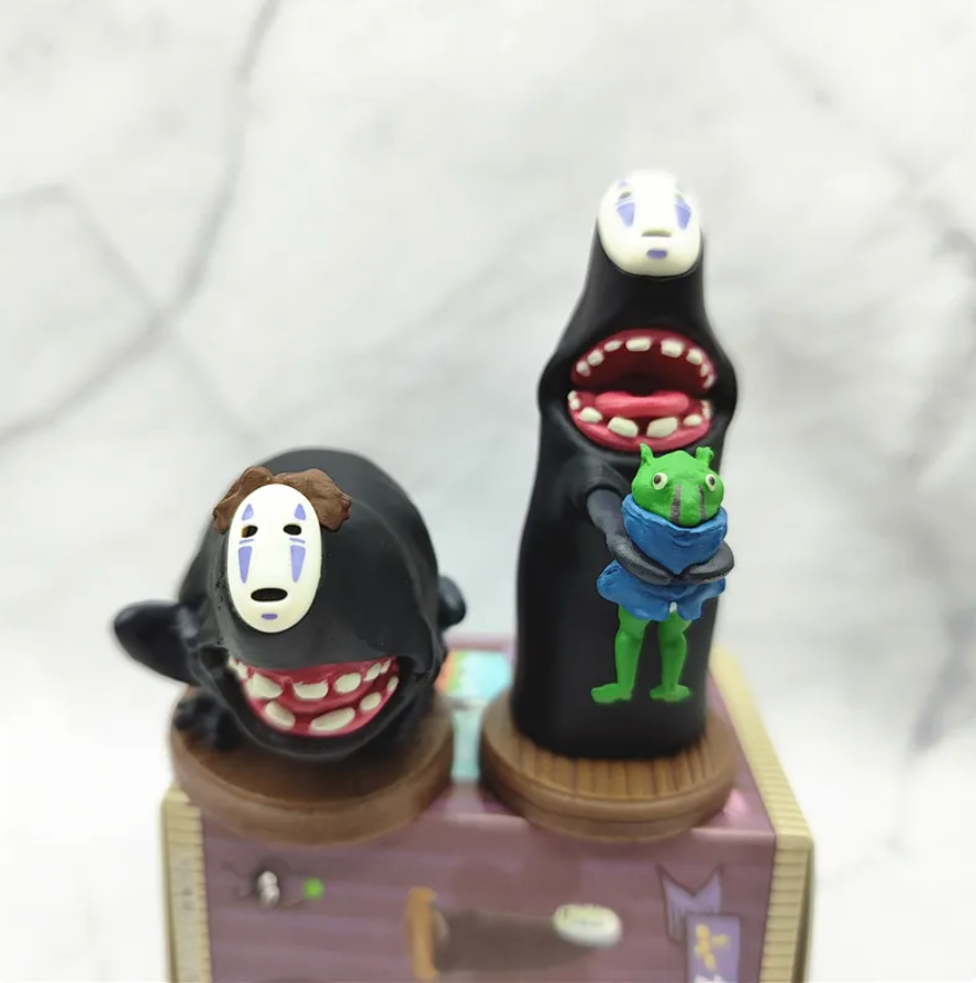 Exclusive Original Ghibli Museum Spirited Away Figure Set No Face