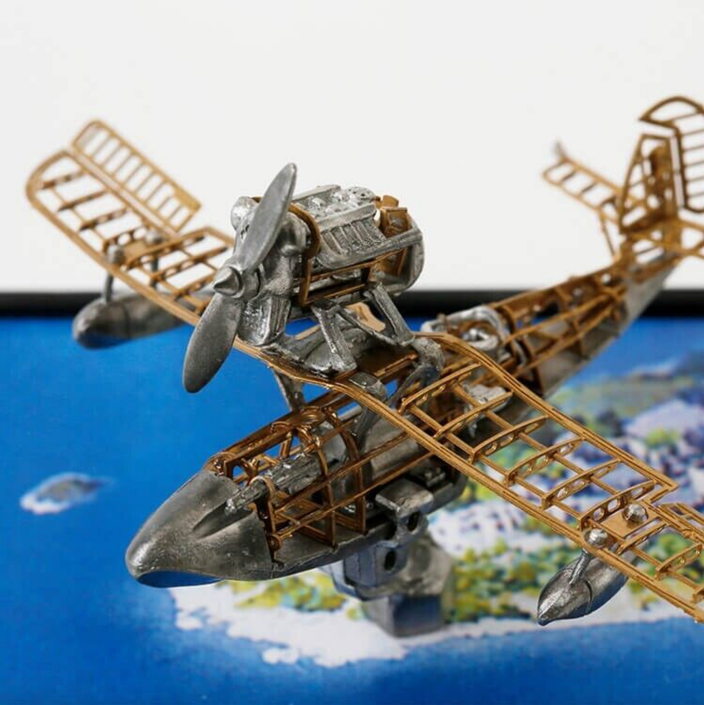 Porco Rosso Savoia S.21 Model Kit