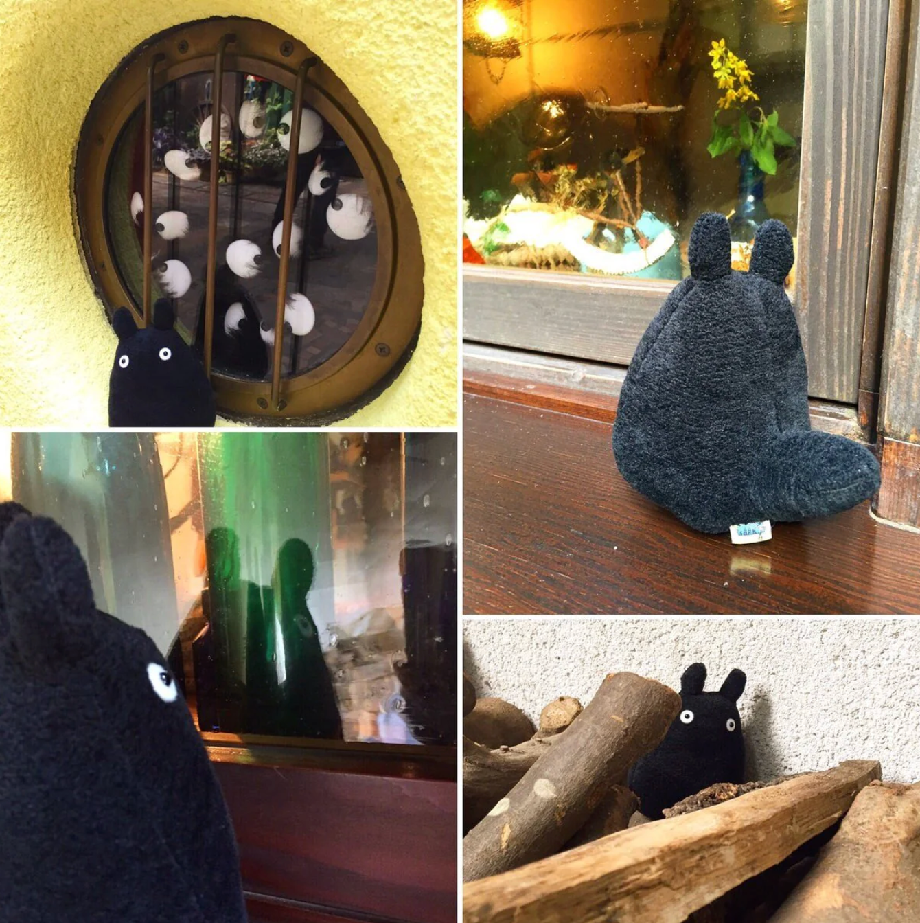 Ghost Totoro Plush (Ghibli Museum Mitaka Exclusive)