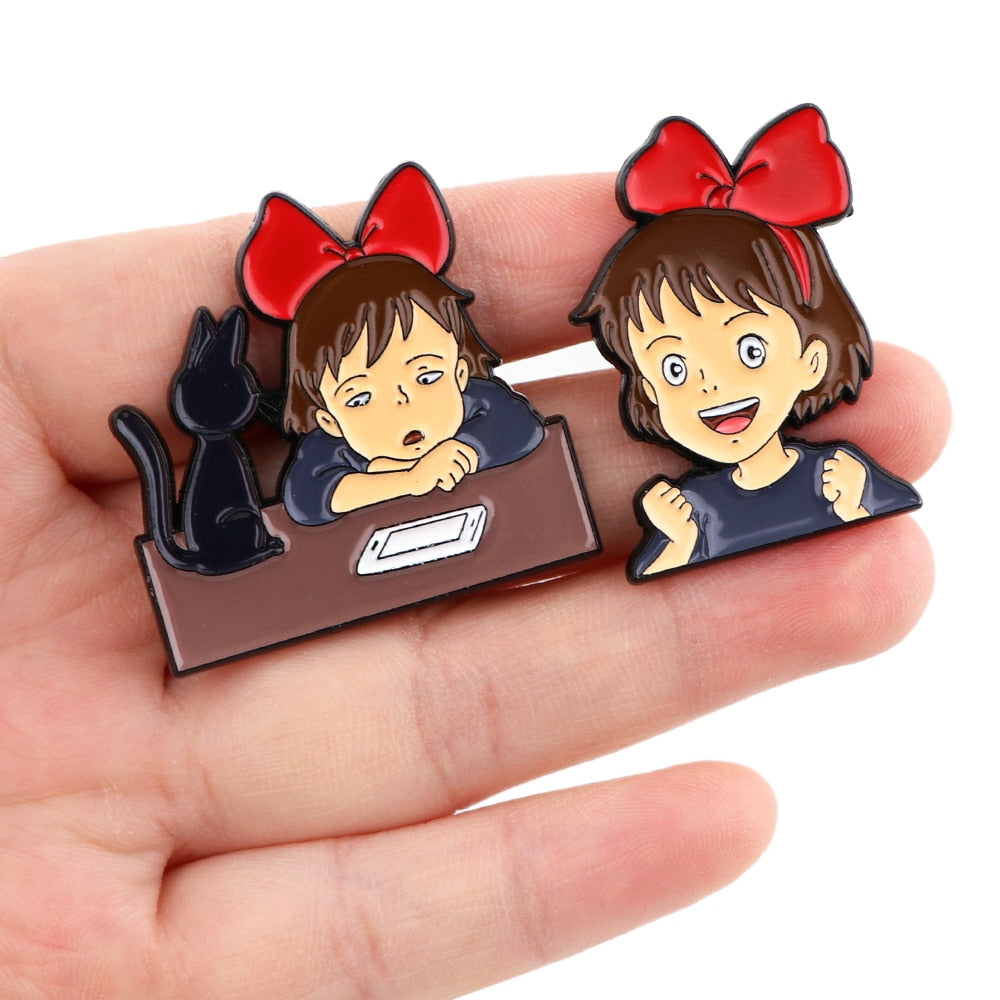 Studio Ghibli Enamel Pins