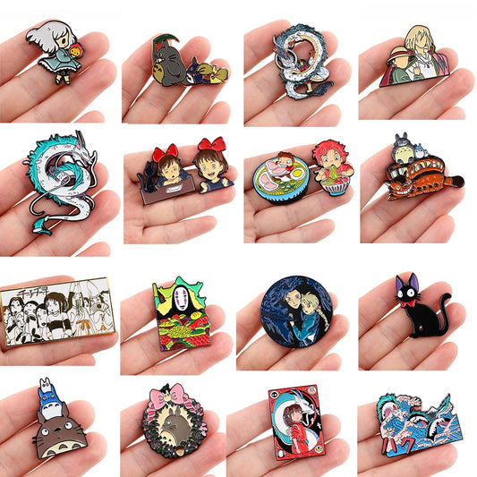 Studio Ghibli Enamel Pins