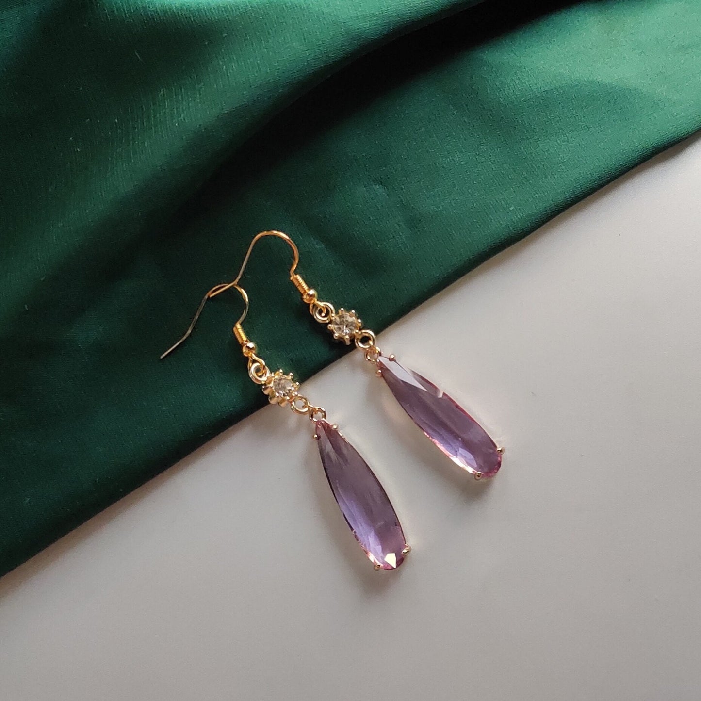 Howl's Tourmaline Crystal Earrings