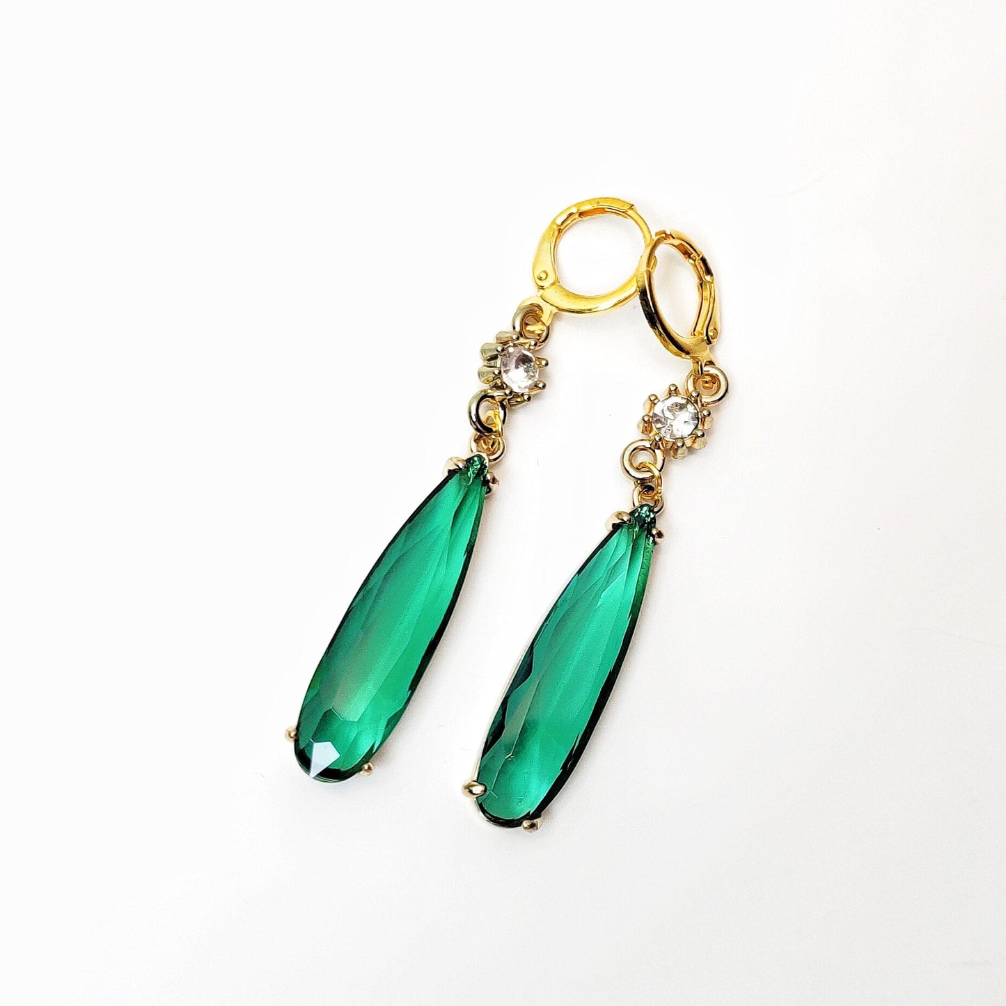 Howl's Tourmaline Crystal Earrings