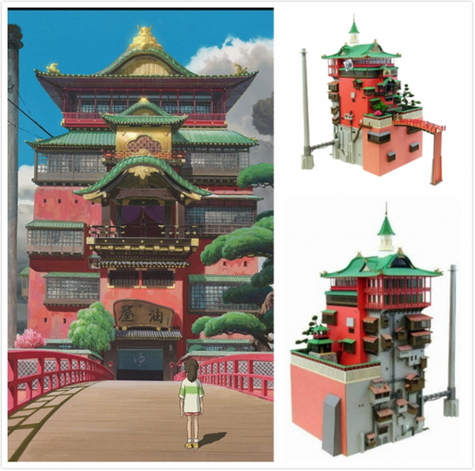 Spirited Away Bathhouse 3D Model