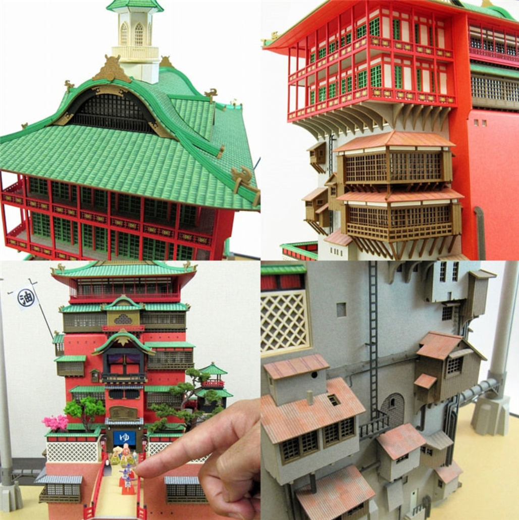 Spirited Away Bathhouse 3D Model