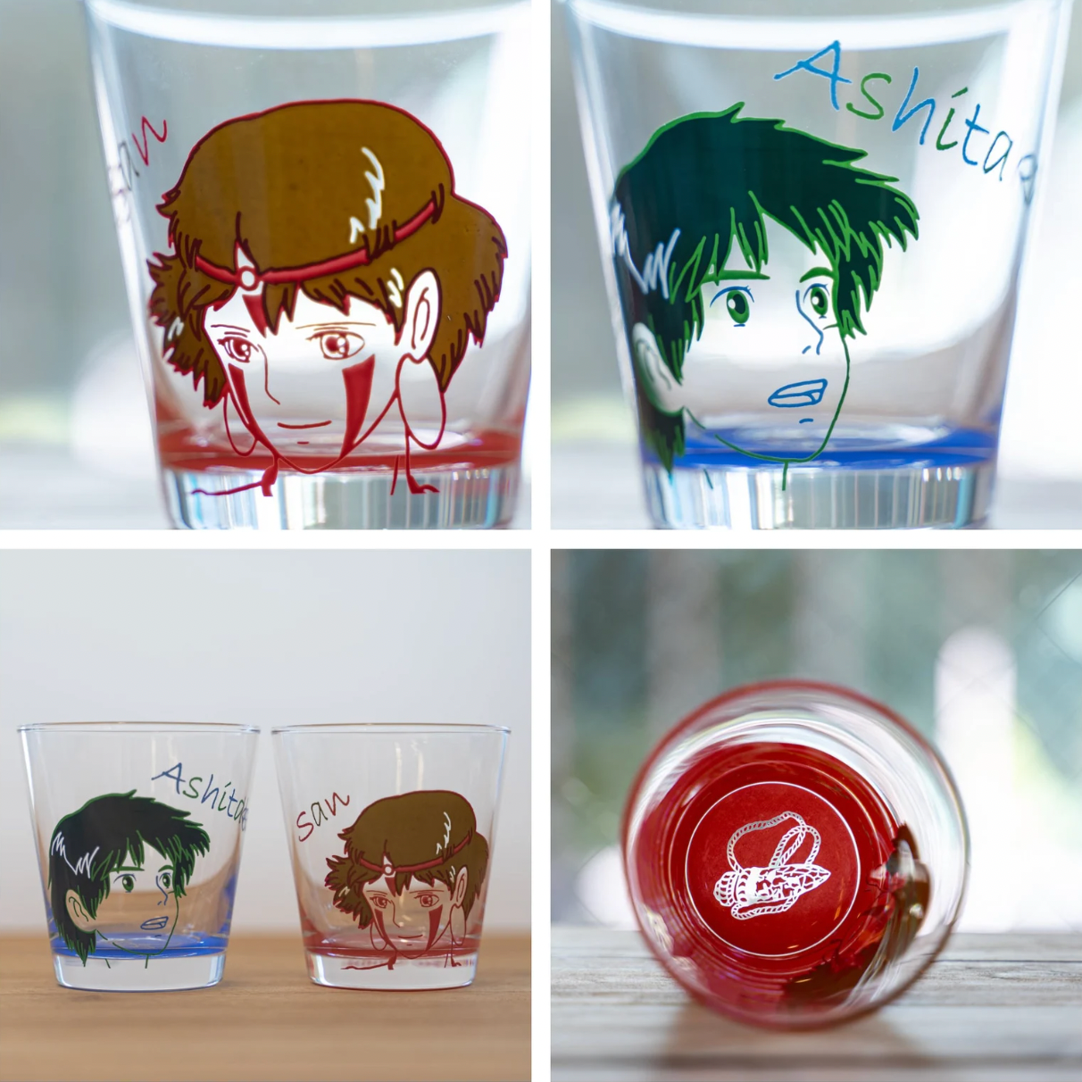 Studio Ghibli Glass Sets