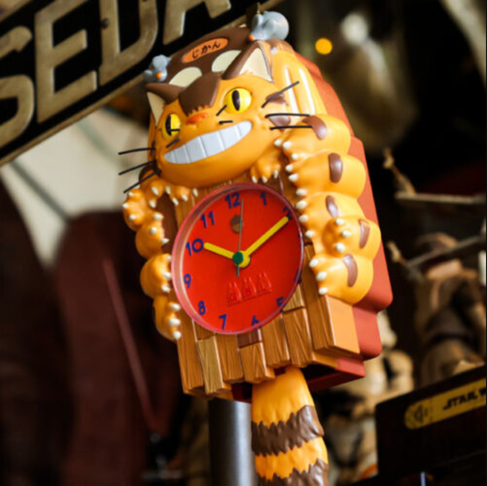Catbus Clock My Neighbour Totoro Catbus Pendulum Clock – Ghibli Museum Store