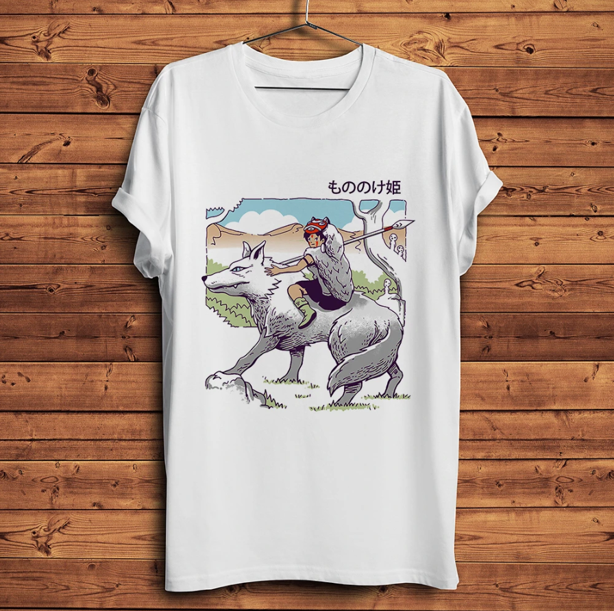 Studio Ghibli White Vintage T-shirt – Ghibli Museum Store