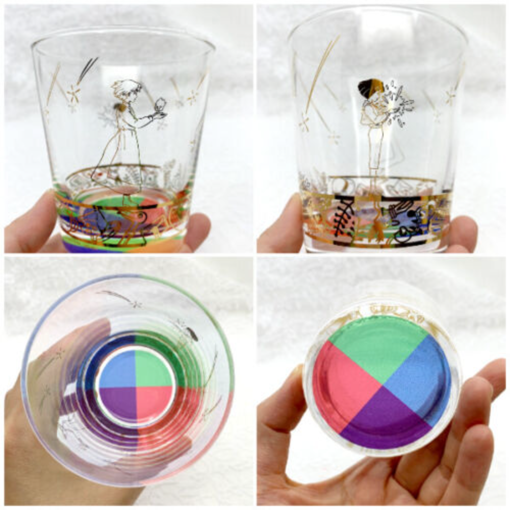 Howl's Moving Castle Coloured Disk Glass