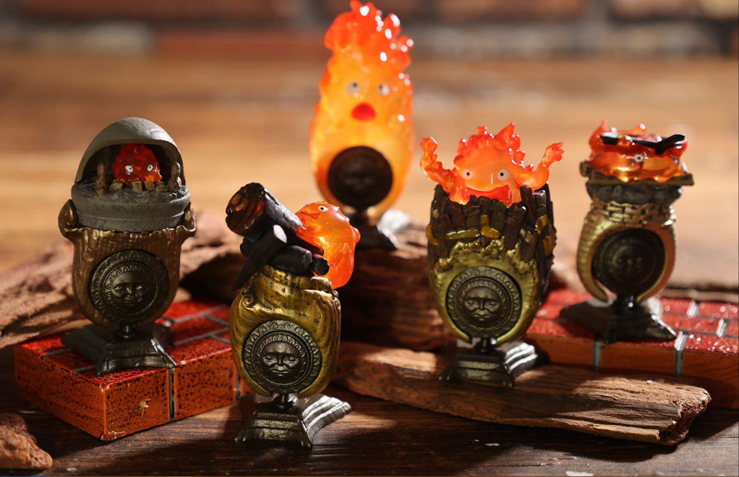 Howl's Moving Castle Calcifer Rings - KAZARINGS