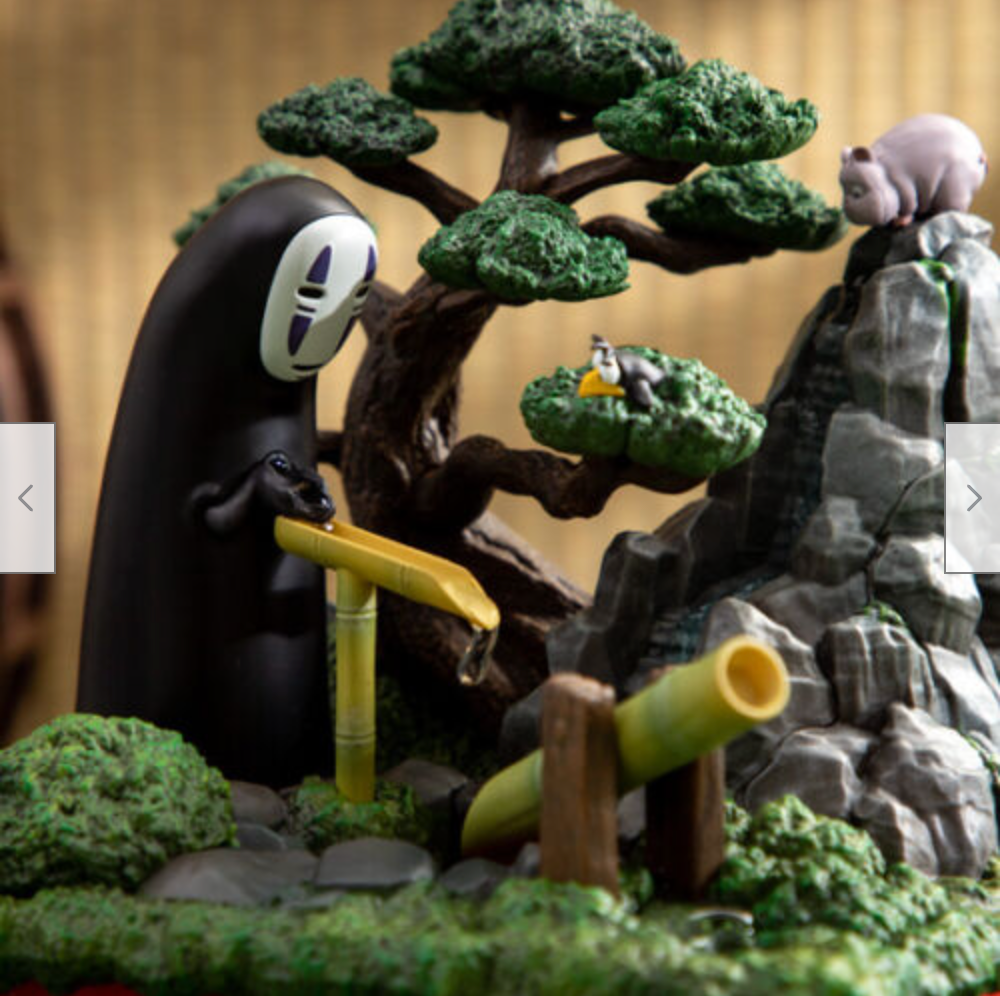 Studio Ghibli Water Bonsai Statues