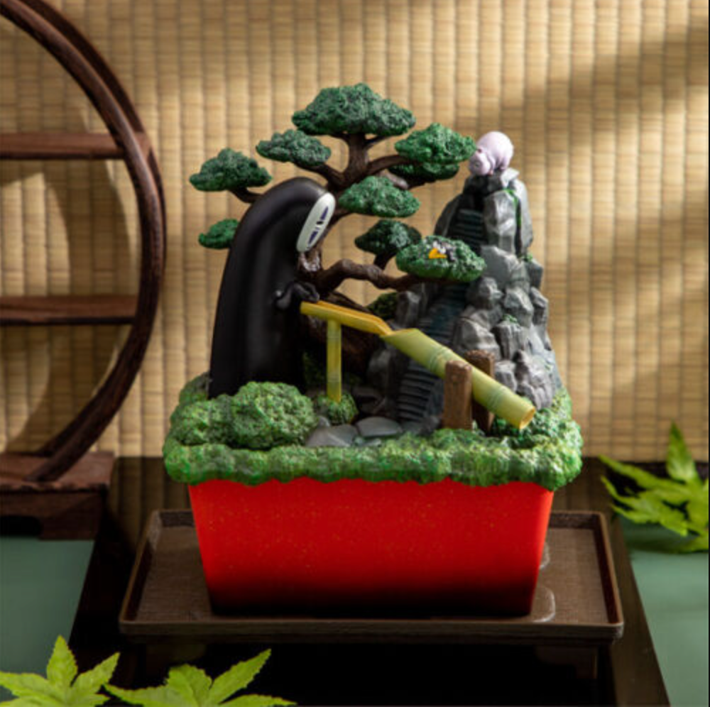bonsai tree statues Studio Ghibli Water Bonsai Statues