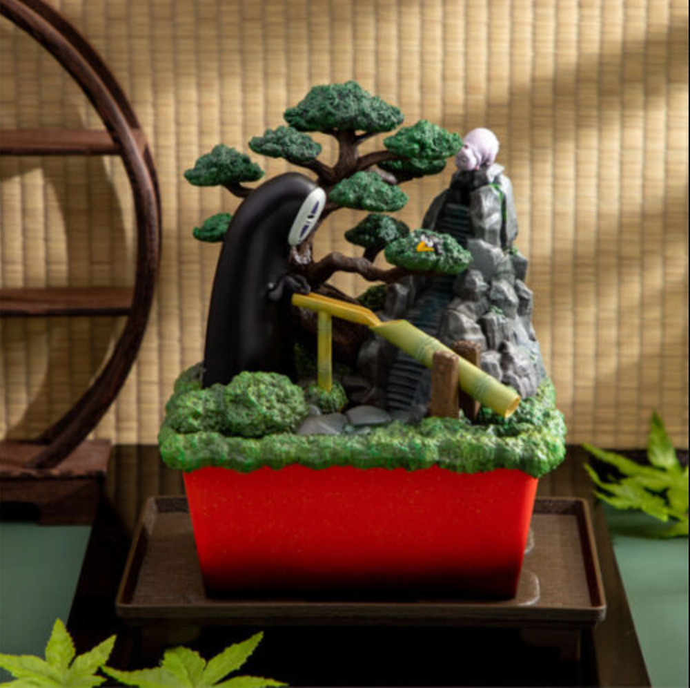 Studio Ghibli Water Bonsai Statues