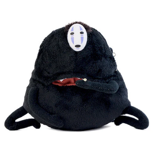 Spirited Away No-Face Clasp Pouch