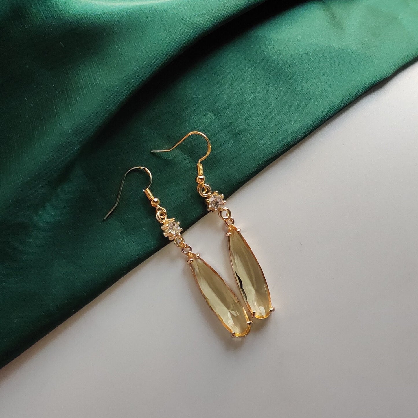 Howl's Tourmaline Crystal Earrings