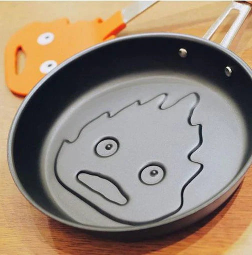 Howl's Moving Castle Calcifer Frying Pans