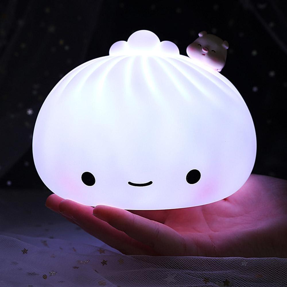 Cute Bun Bedroom Night Lamp