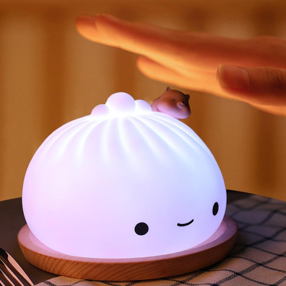 Cute Bun Bedroom Night Lamp