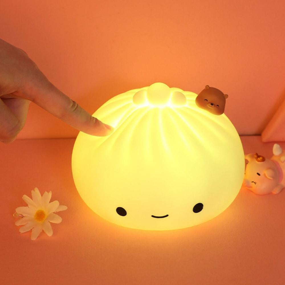 Cute Bun Bedroom Night Lamp